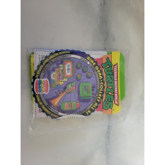 Vintage Sealed! TMNT Bicycle Gear - Picture 3 of 10